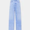 Blugi largi din denim