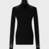 Bluză din tricou care se mulează pe corp