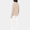 Cardigan din tricot periat