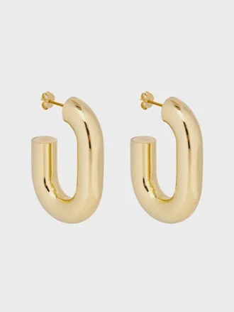 Cercei XL Link din aur