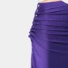Fustă midi din jersey drapat