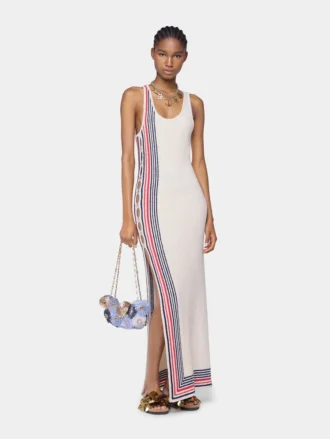 Rochie lungă din jersey terry