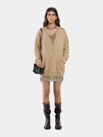 Geantă crossbody din piele neagră Paco