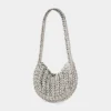 Geantă iconică Moon Bag din 1969, argintie