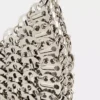 Geantă iconică Moon Bag din 1969, argintie