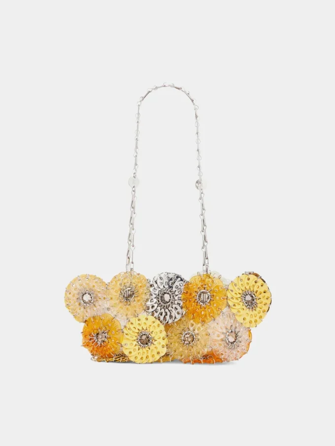 Geantă portocalie Flower 1969