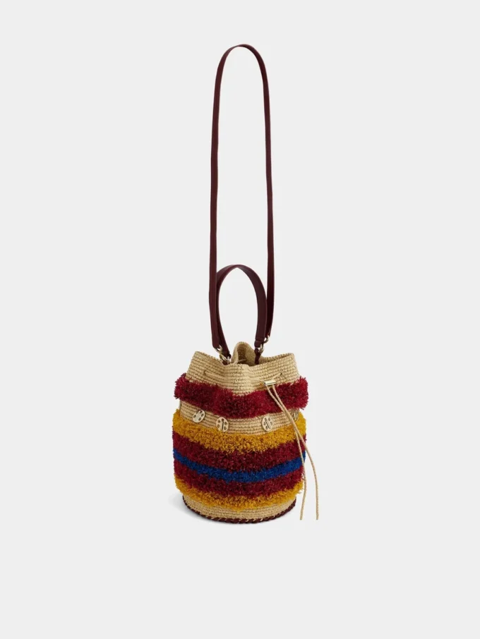 Geantă tip sac din rafie Geantă tip sac din rafie