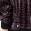 Jacheta bomber din piele