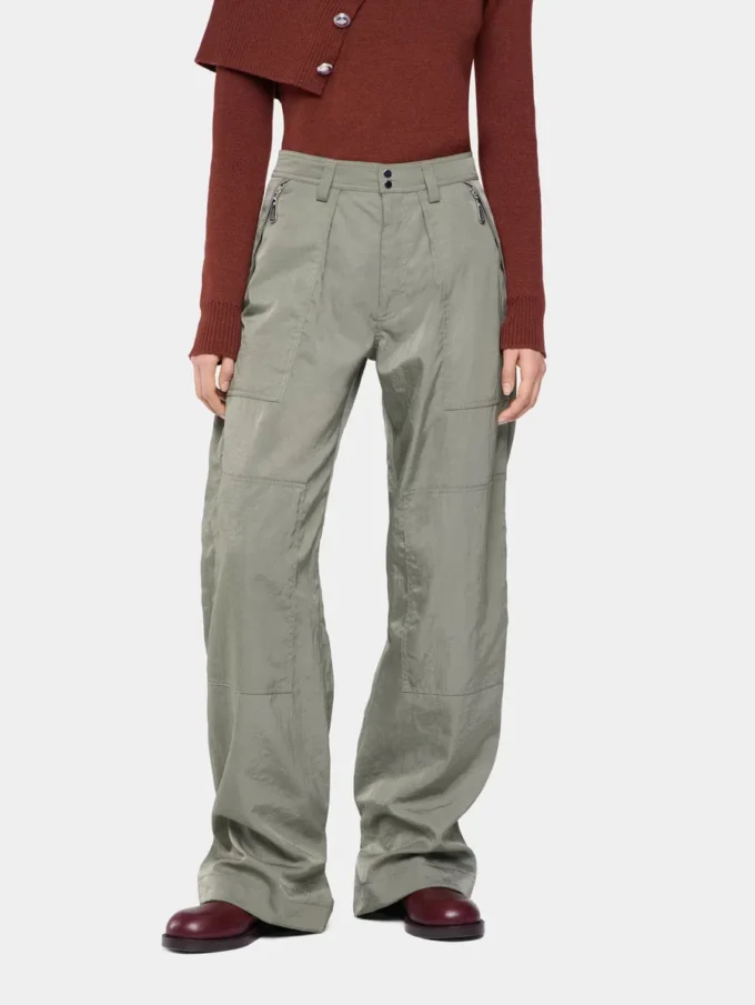 Pantaloni cargo din țesătură tehnică