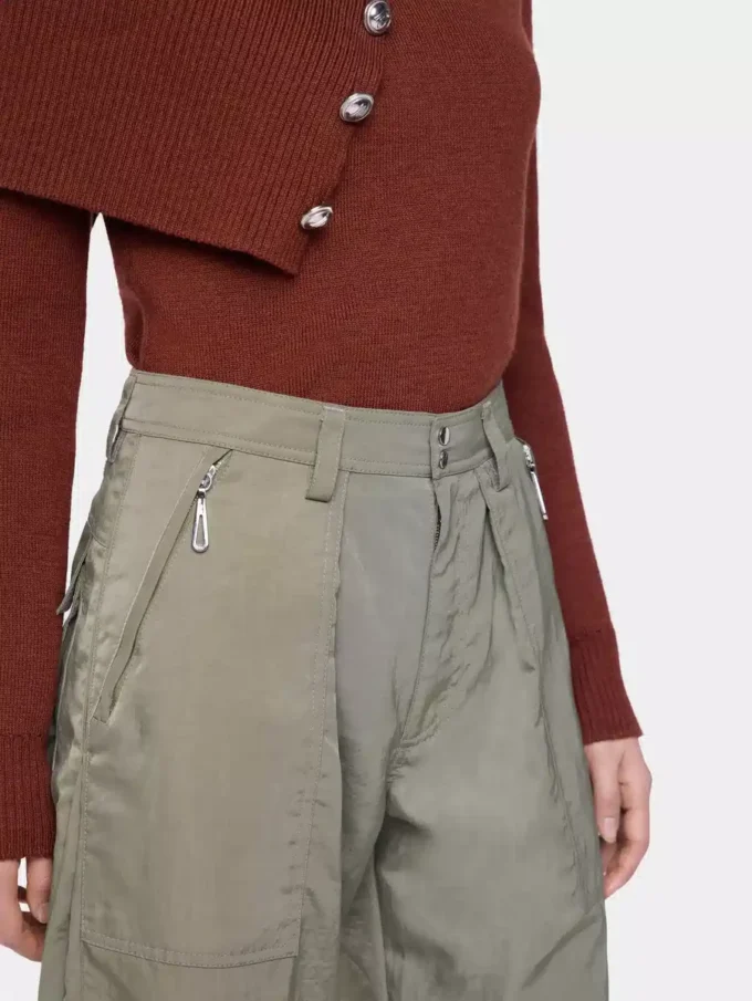 Pantaloni cargo din țesătură tehnică