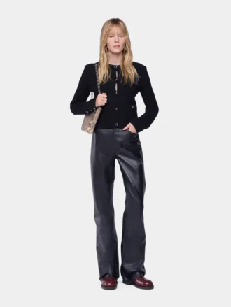 Pantaloni din piele