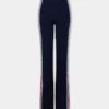 Pantaloni evazați din jersey terry