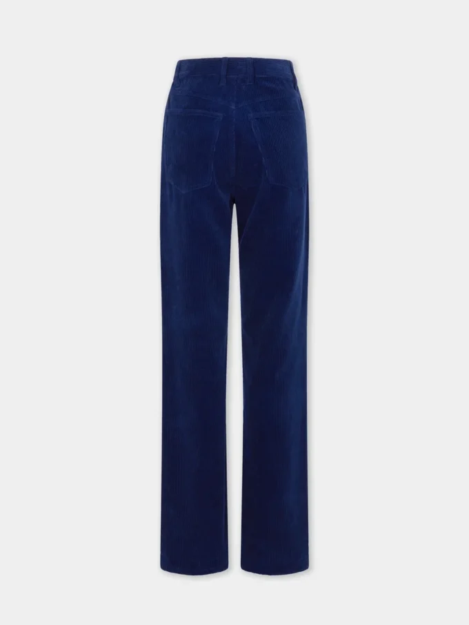 Pantaloni largi din catifea cu discuri 1969