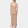 Rochie lungă croșetată