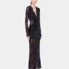 Rochie lungă din dantelă