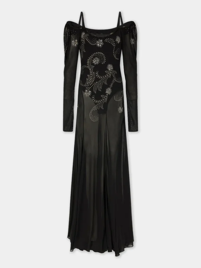 Rochie lungă din jersey