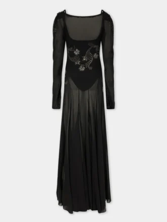 rochie lung din jersey 2 2 330x439 - Rochie lungă din jersey