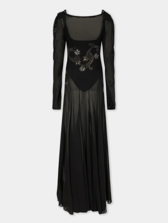 Rochie lungă din jersey