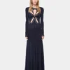 Rochie lungă din jersey, ca o a doua piele