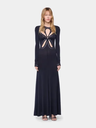 Rochie lungă din jersey, ca o a doua piele