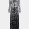 Rochie lungă din jersey, ca o a doua piele