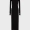 Rochie lungă din jersey, ca o a doua piele