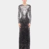 Rochie lungă din jersey, ca o a doua piele