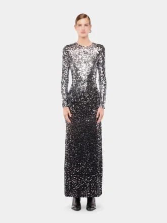 Rochie lungă din jersey, ca o a doua piele