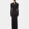 Rochie lungă din jersey, ca o a doua piele