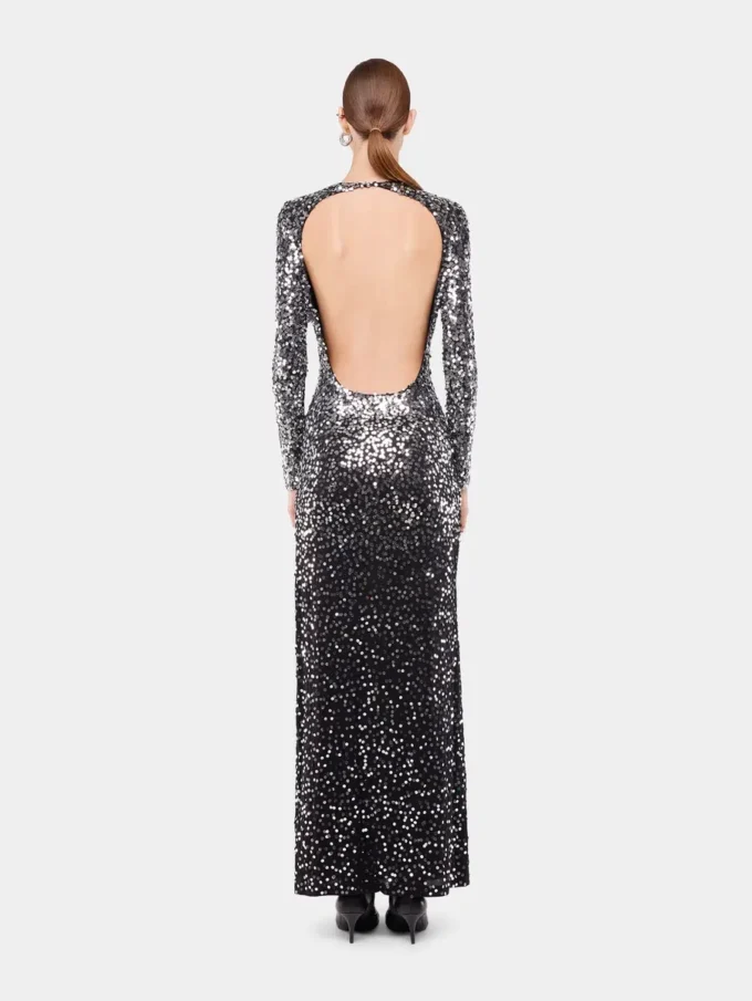 Rochie lungă din jersey, ca o a doua piele