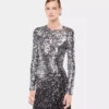 Rochie lungă din jersey, ca o a doua piele