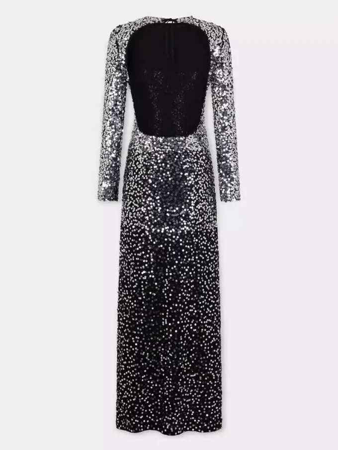 Rochie lungă din jersey, ca o a doua piele