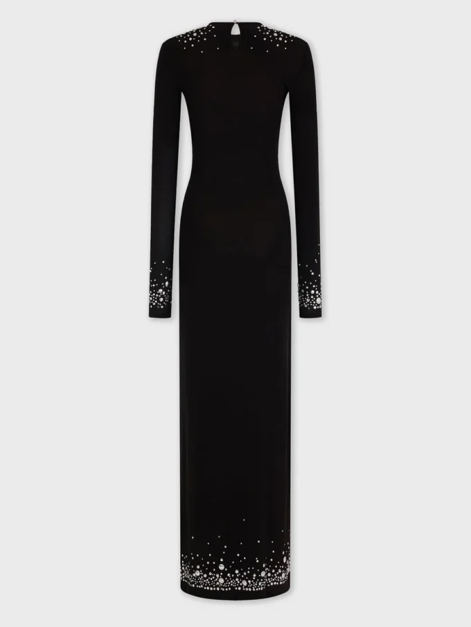 Rochie lungă din jersey, ca o a doua piele