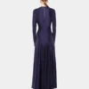 Rochie lungă din jersey cu detalii godet
