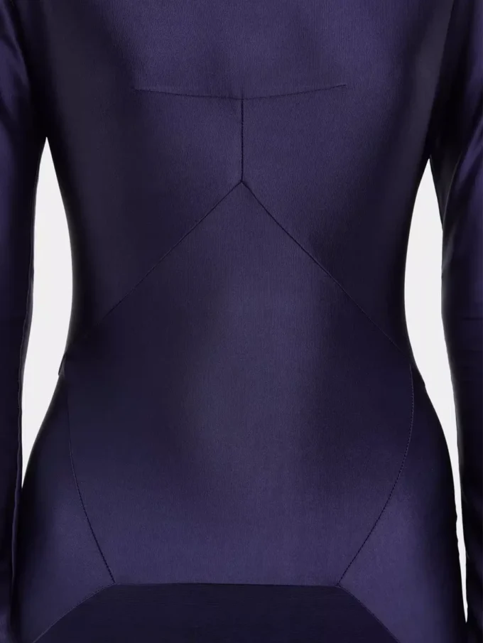 Rochie lungă din jersey cu detalii godet