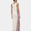 Rochie lungă din jersey terry