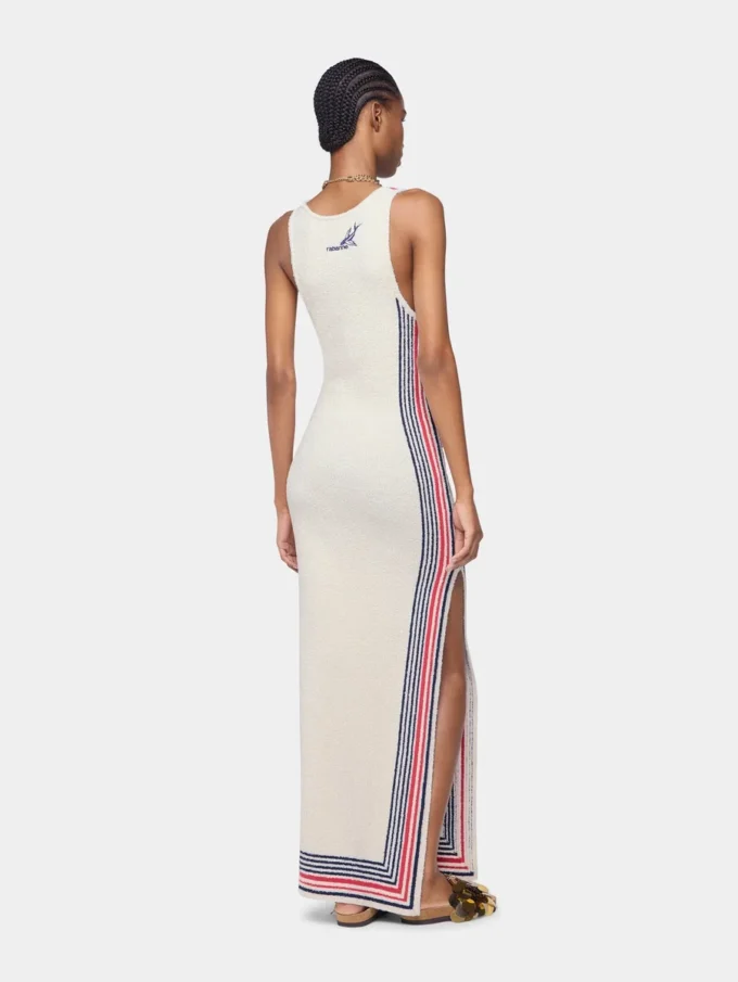Rochie lungă din jersey terry