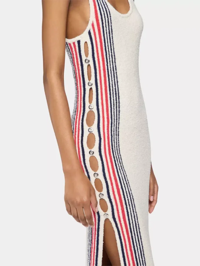 Rochie lungă din jersey terry