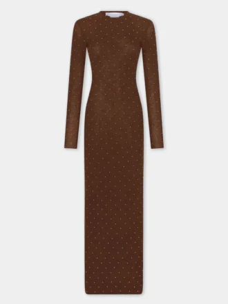 Rochie lungă din lână, ca o a doua piele