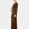 Rochie lungă din lână, ca o a doua piele