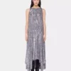Rochie midi cu paiete