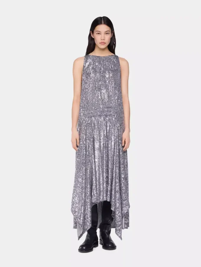 Rochie midi cu paiete