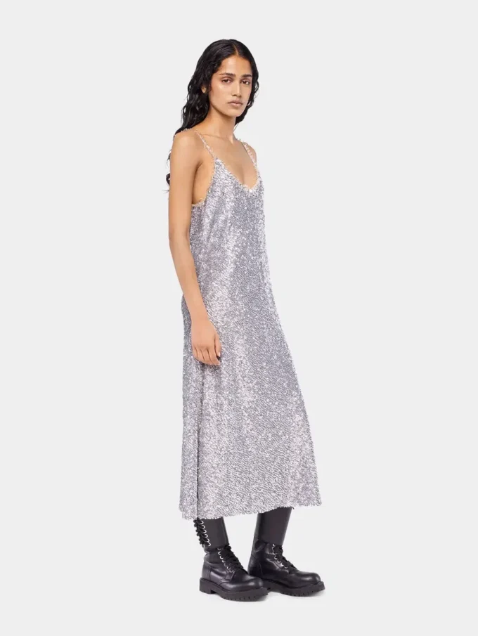 Rochie midi cu paiete