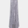 Rochie midi cu paiete