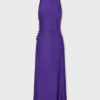 Rochie midi din jersey drapat