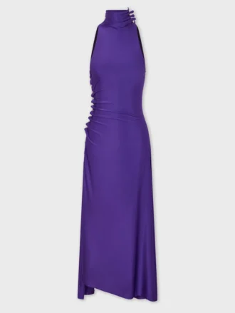 Rochie midi din jersey drapat