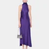 Rochie midi din jersey drapat