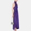 Rochie midi din jersey drapat