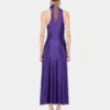 Rochie midi din jersey drapat
