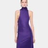 Rochie midi din jersey drapat